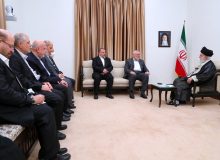 دیدار رئیس دفتر سیاسی جنبش مقاومت اسلامی فلسطین حماس و هیئت همراه با رهبر انقلاب